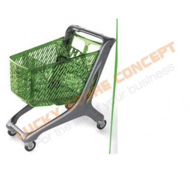 Plastic cart trolley