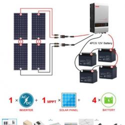 Off Grid panouri solare 5kW